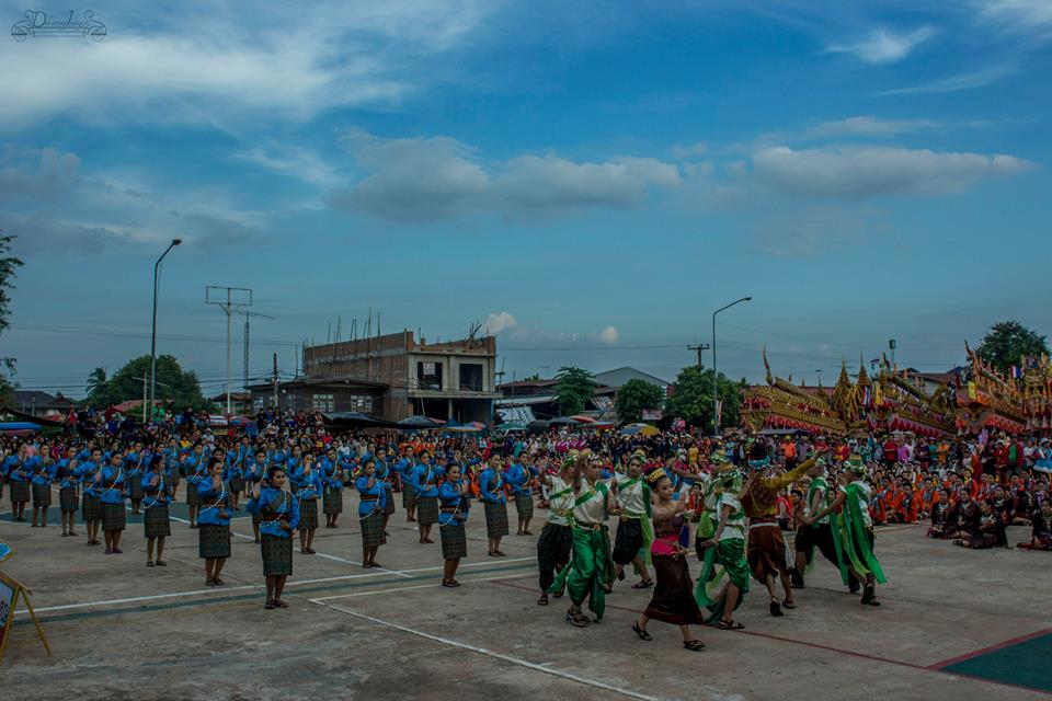 ประเพณีบุญบั้งไฟ อ.วังสามหมอ 2557
