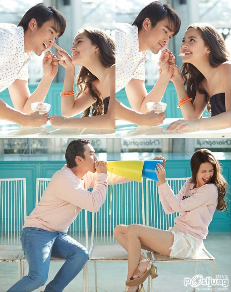 ณเดชน์ & ญาญ่า อุรัสยา @ IN vol.11 no.240 March 2015