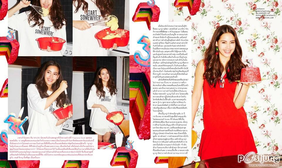 ญาญ่า อุรัสยา @ NYLON THAILAND vol.3 no.25 March 2015