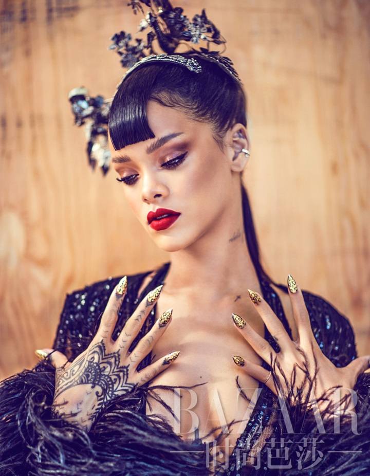 Rihanna @ Harper's Bazzar China April 2015