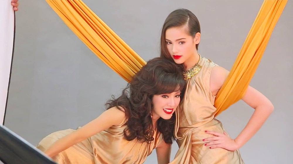 ''ญาญ่า'' ประกบ ''หมีเซียะ'' ตำนานอึ้งย้งแห่งเอเชีย ในโฆษณาตัวใหม่
