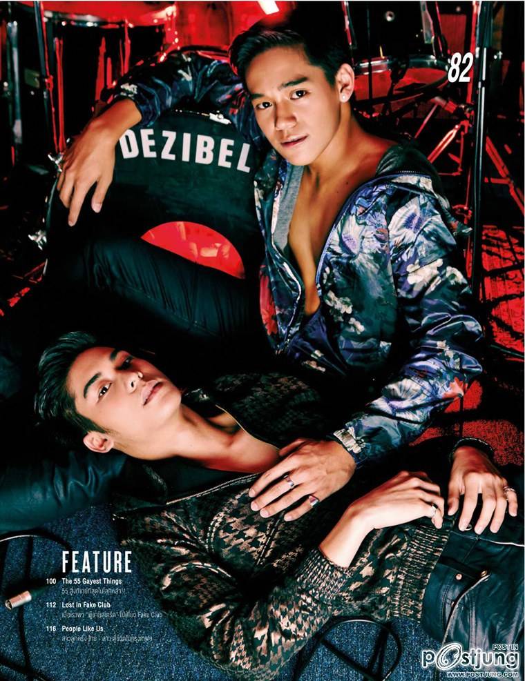 4 หนุ่ม Love Sick @ ATTITUDE vol.5 no.49 March 2015
