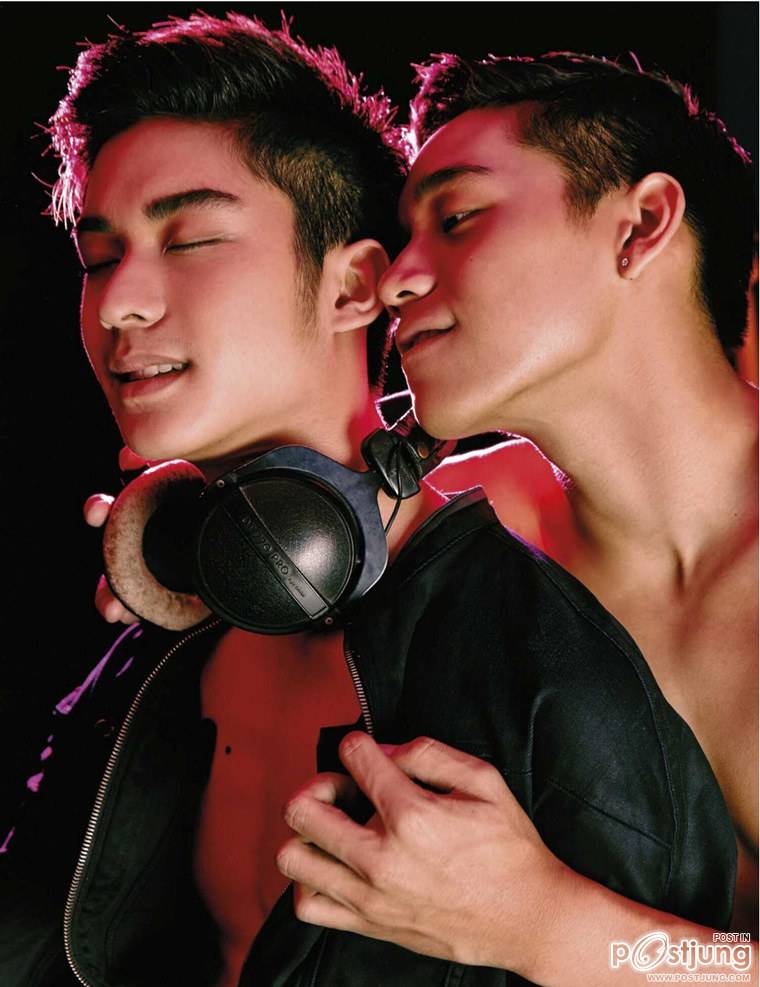 4 หนุ่ม Love Sick @ ATTITUDE vol.5 no.49 March 2015