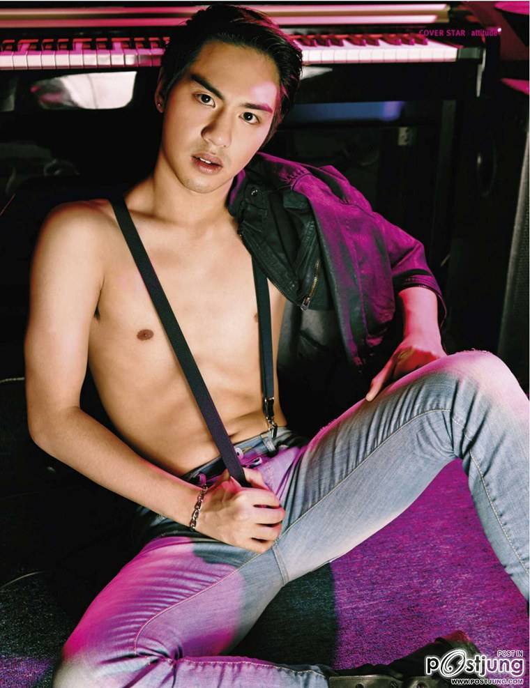 4 หนุ่ม Love Sick @ ATTITUDE vol.5 no.49 March 2015