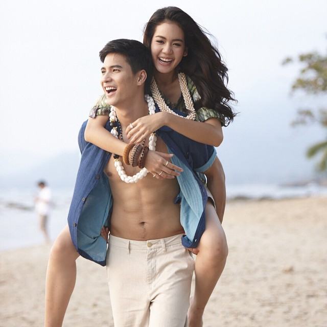 ไมค์-ภัทรเดช & โบว์-เมลดา @ Honeymoon+travel Magazine no.154 March 2015