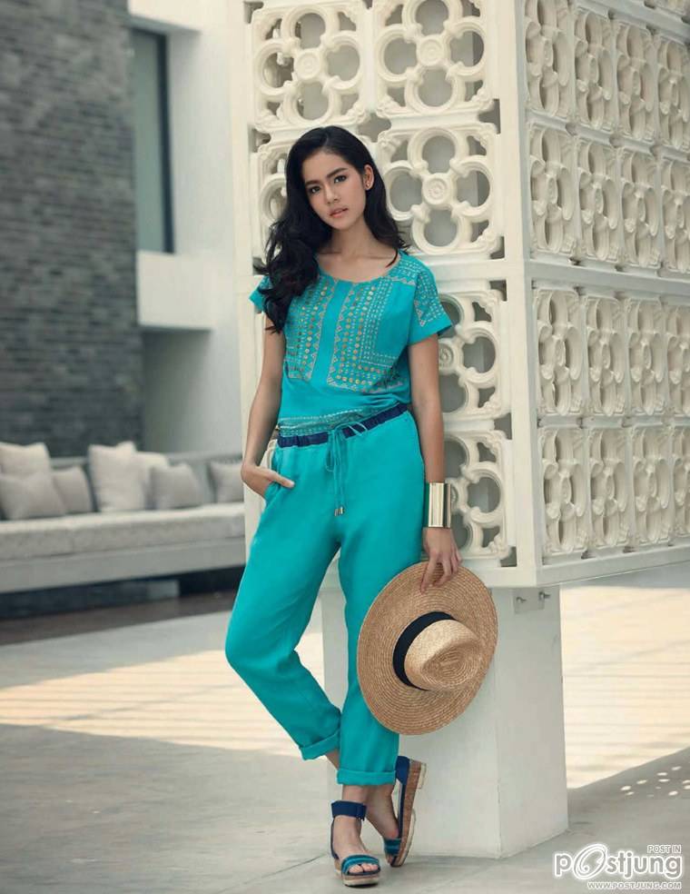 ไมค์-ภัทรเดช & โบว์-เมลดา @ Honeymoon+travel Magazine no.154 March 2015