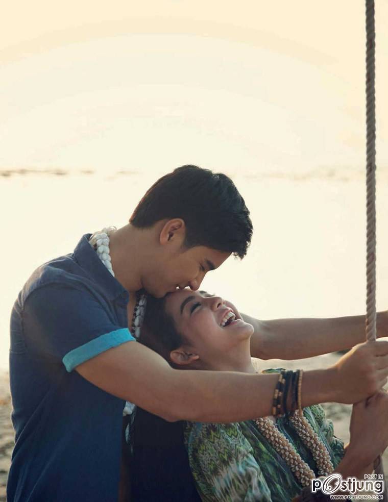 ไมค์-ภัทรเดช & โบว์-เมลดา @ Honeymoon+travel Magazine no.154 March 2015