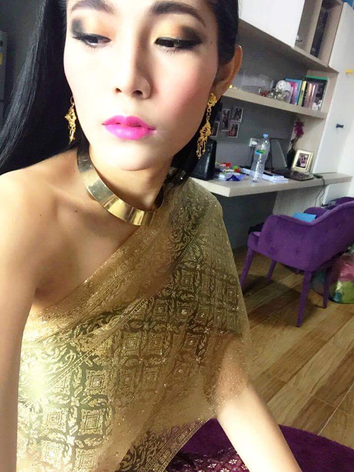 ดังข้ามวัน น้องเมส สาวใส่ชุดไทยในชีวิตประจำวัน
