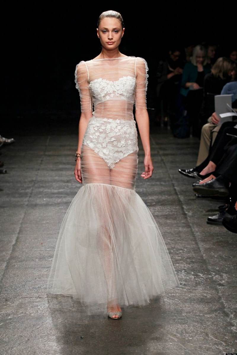 sexy wedding dress
