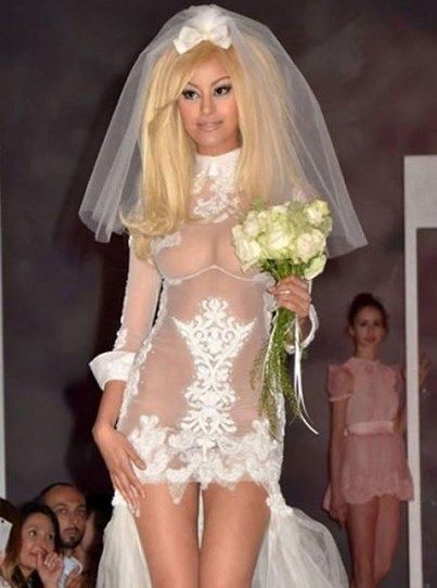 sexy wedding dress