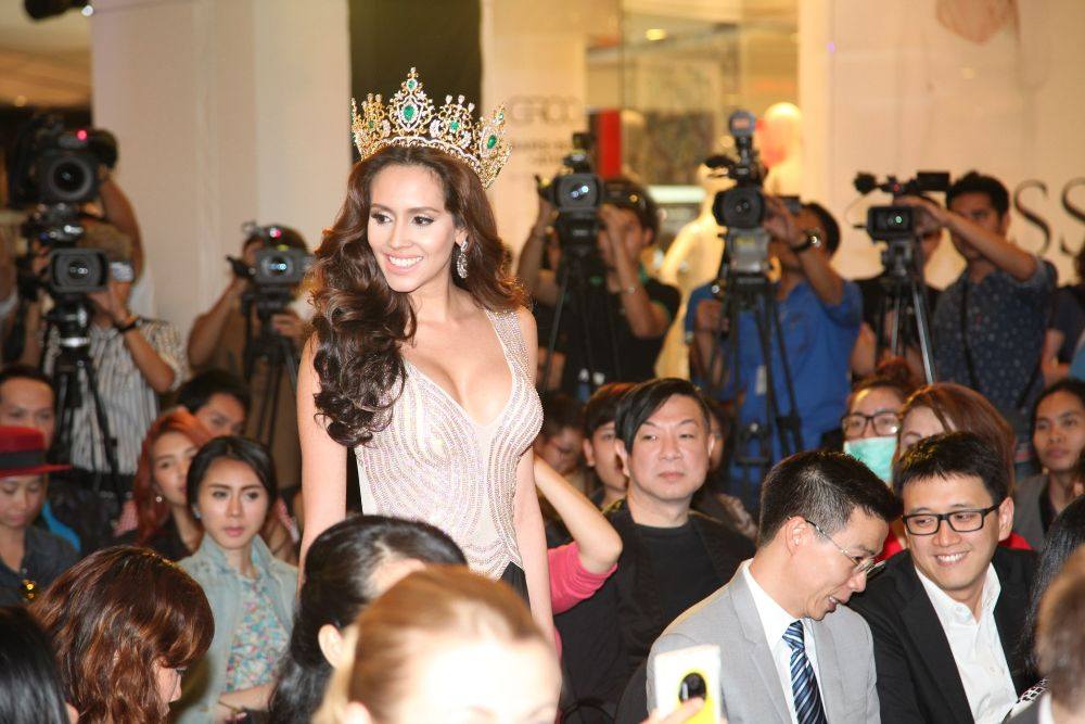 งานแถลงข่าวการประกวด มิสแกรนด์ไทยแลนด์ 2015