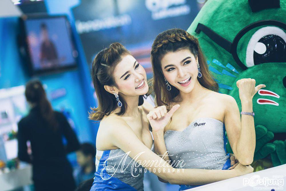 รวมภาพพริตตี้ Motor Show 2015 by Mountain Photography
