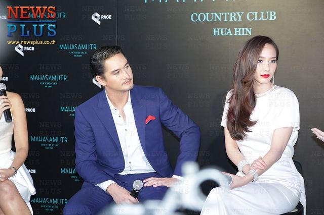 สุดเริ่ด!!! อั้มพัชราภา ควง อนันดา ร่วมงานMahasamutr Country Club Sales Suite Grand Opening