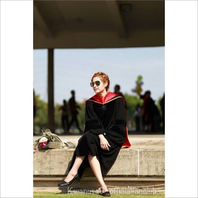 Congratulation! ขวัญ อุษามณี @ วันซ้อมรับปริญญา