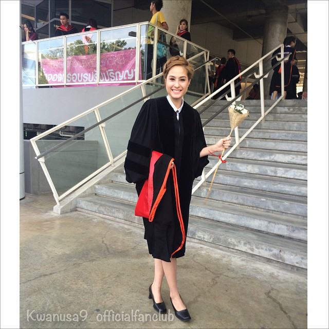 Congratulation! ขวัญ อุษามณี @ วันซ้อมรับปริญญา