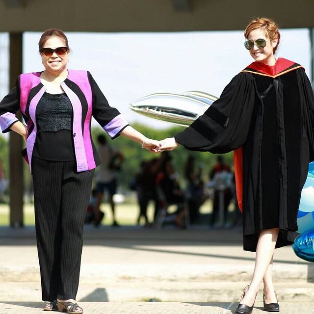 Congratulation! ขวัญ อุษามณี @ วันซ้อมรับปริญญา