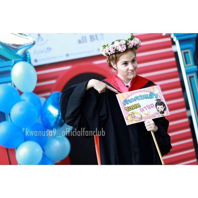 Congratulation! ขวัญ อุษามณี @ วันซ้อมรับปริญญา