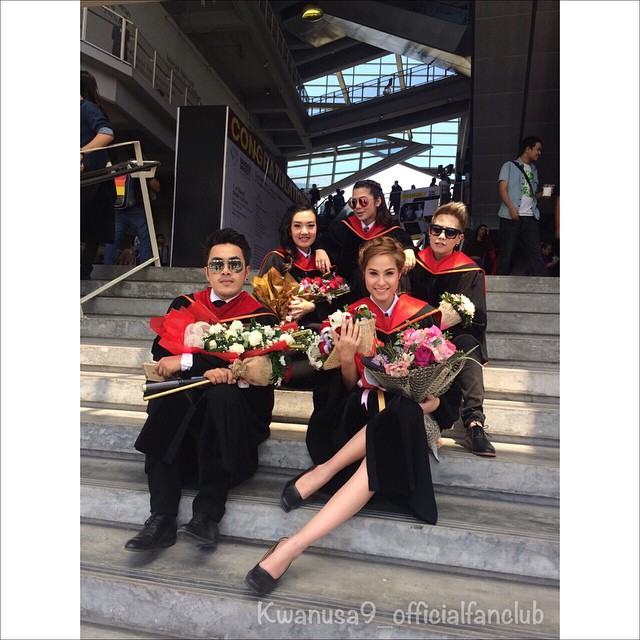 Congratulation! ขวัญ อุษามณี @ วันซ้อมรับปริญญา