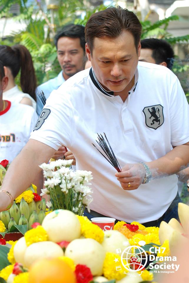 ช่อง 7 สีนำทีมนักเเสดงบวงสรวงละครสร้างสรรค์คุณธรรม "ยมบาลเจ้าขา ภาค 2"