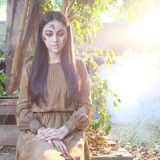 หลอนสุดขีด "ใหม่ ดาวิกา" ในลุคผี "นางชฎา" เเอบเสียดายบางฉากผีที่รื้อถ่ายใหม่เพราะอาจส่งผลกระทบนาฎศิลป์ไทย!!