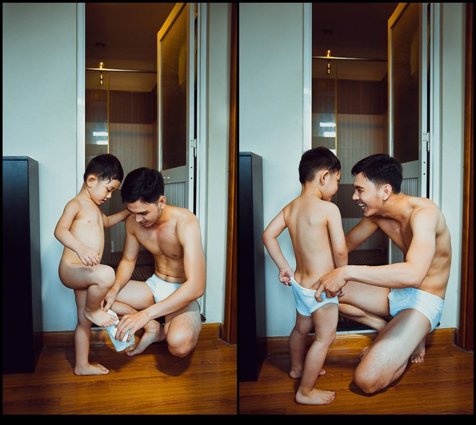 พ่อกับลูกชาย