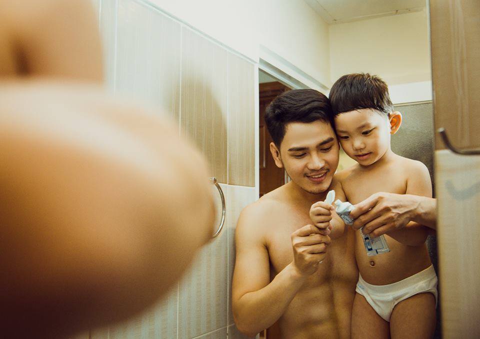 พ่อกับลูกชาย