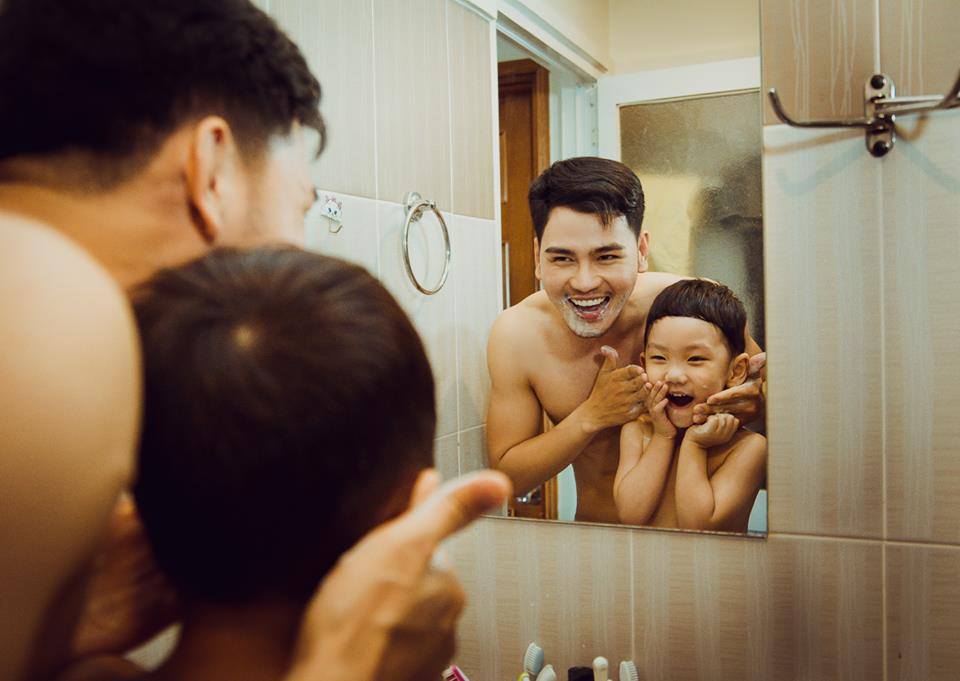 พ่อกับลูกชาย