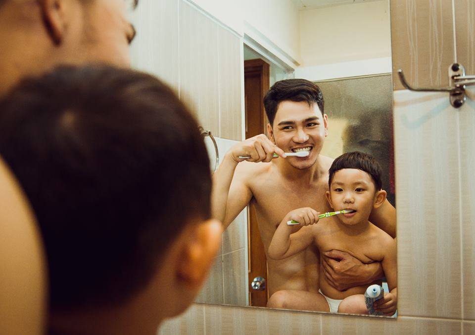 พ่อกับลูกชาย