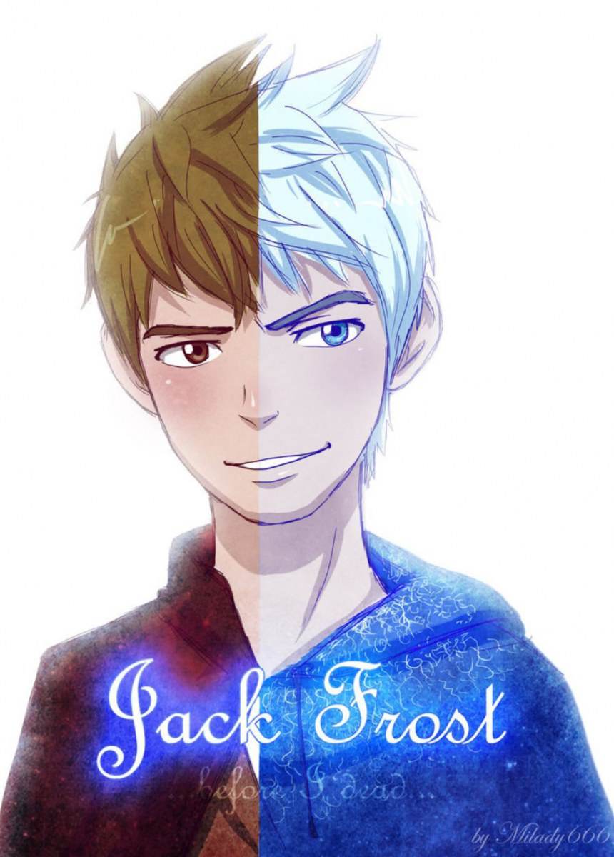CUTE 132 - Jack Frost ❤ Elsa Frozen