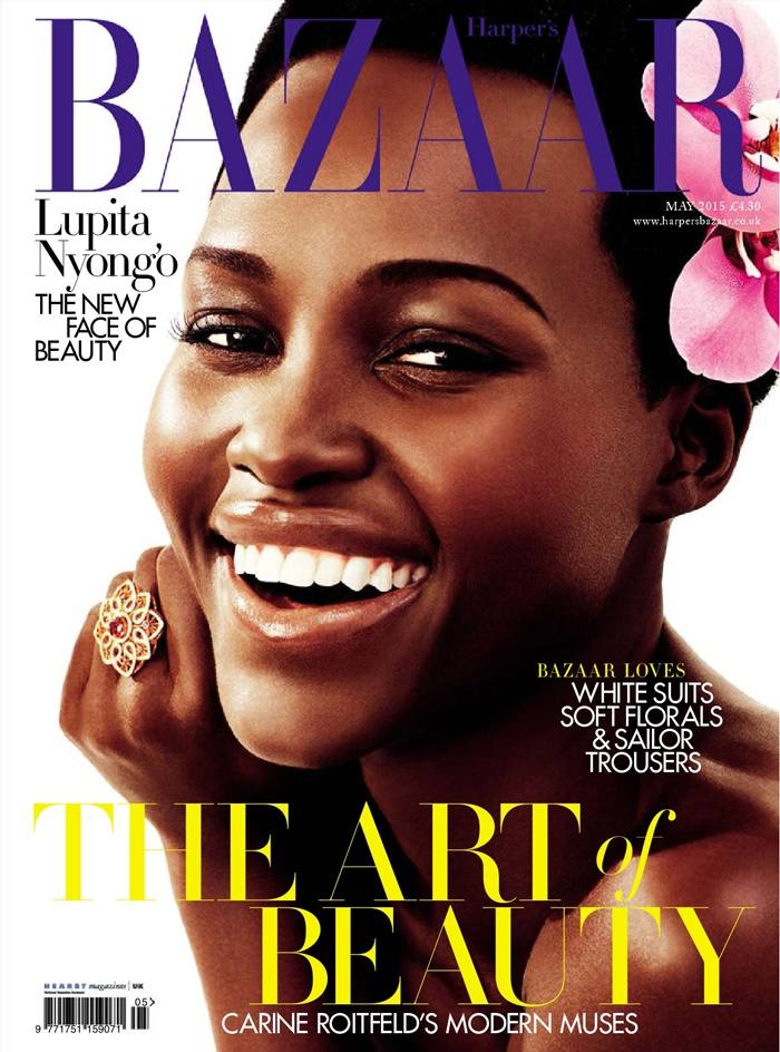 Lupita Nyong'o @ Harper's Bazaar UK May 2015