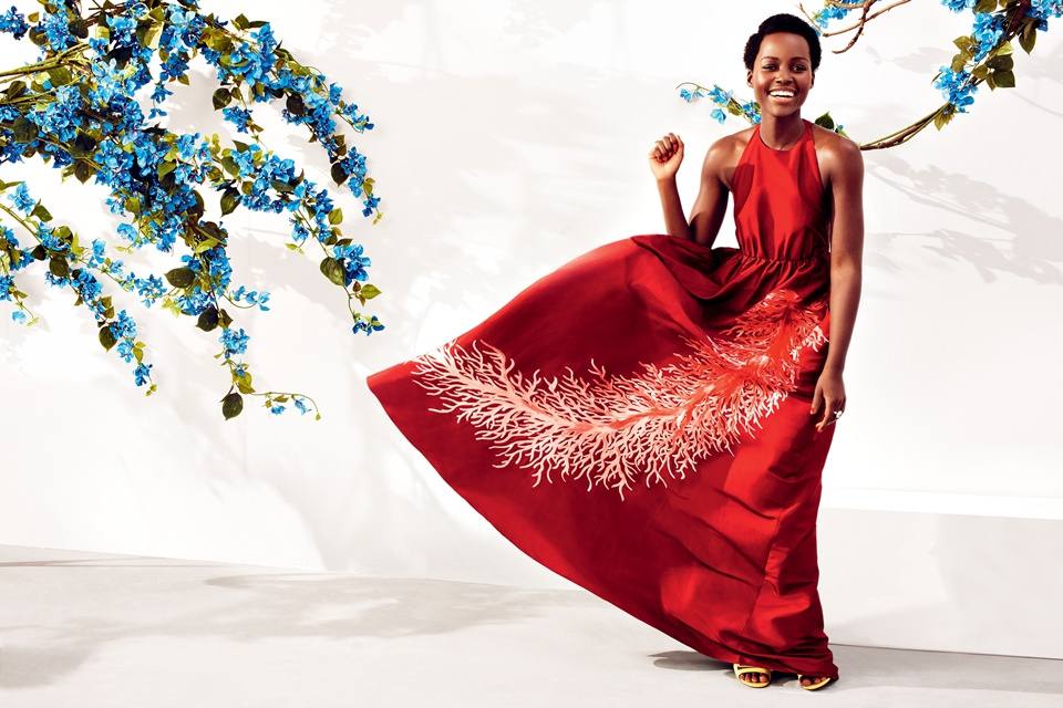 Lupita Nyong'o @ Harper's Bazaar UK May 2015