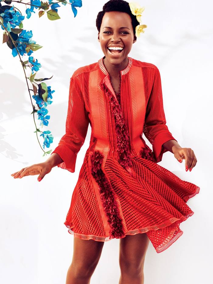 Lupita Nyong'o @ Harper's Bazaar UK May 2015