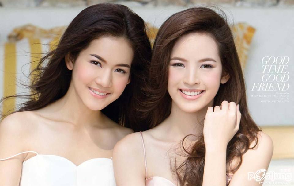โบว์-เมลดา & ณิชา-ณัฏฐณิชา @ IN vol.11 no.242 April 2015