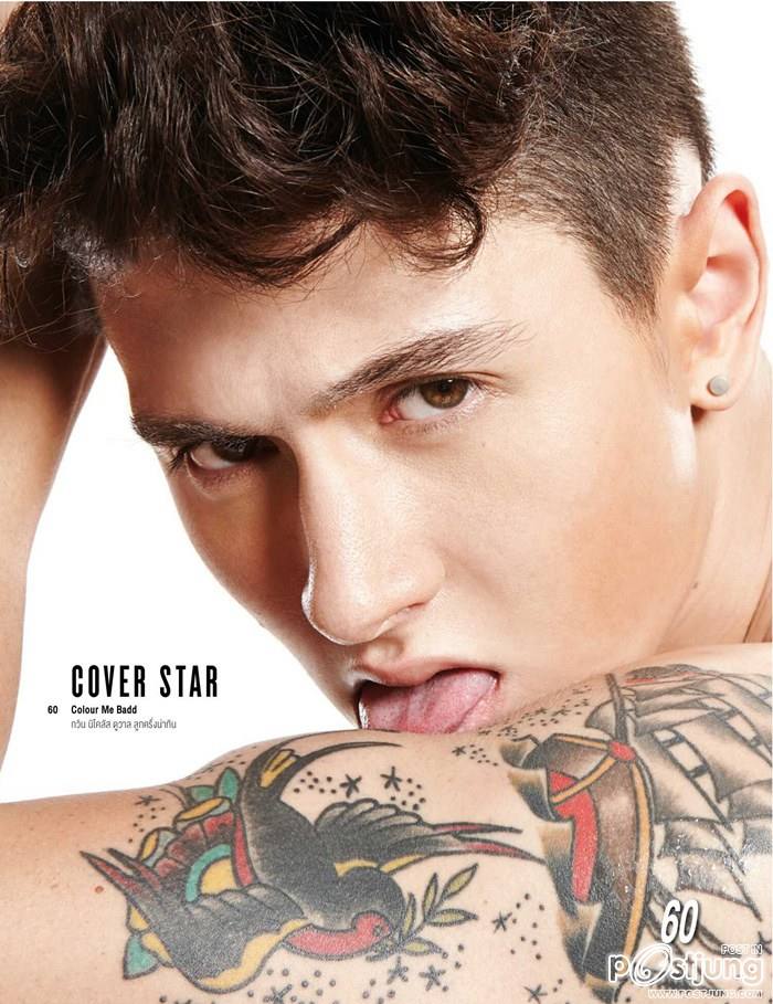 กวิน นิโคลัส ดูวาล @ ATTITUDE vol.5 no.50 April 2015