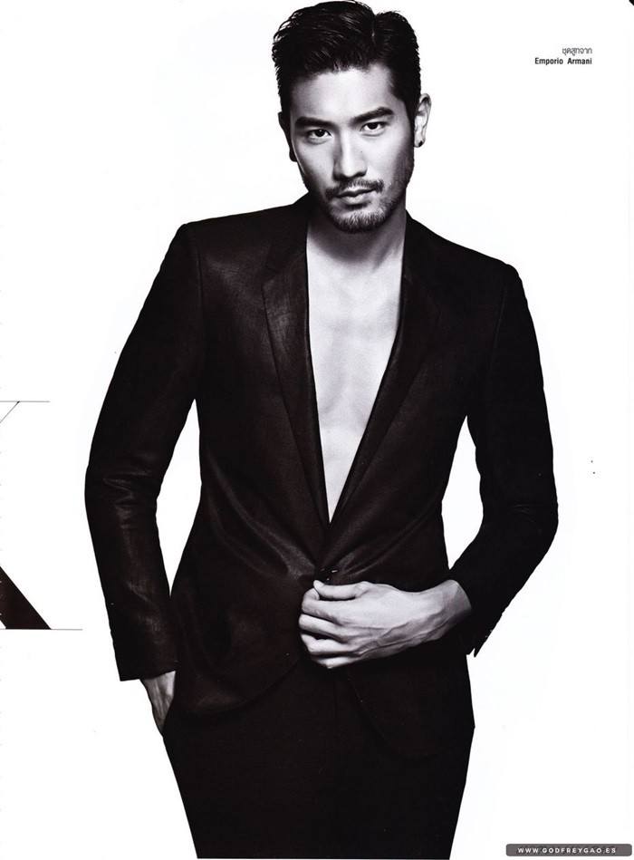 Godfrey Gao @ Harper's Bazaar Men Thailand S/S 2015