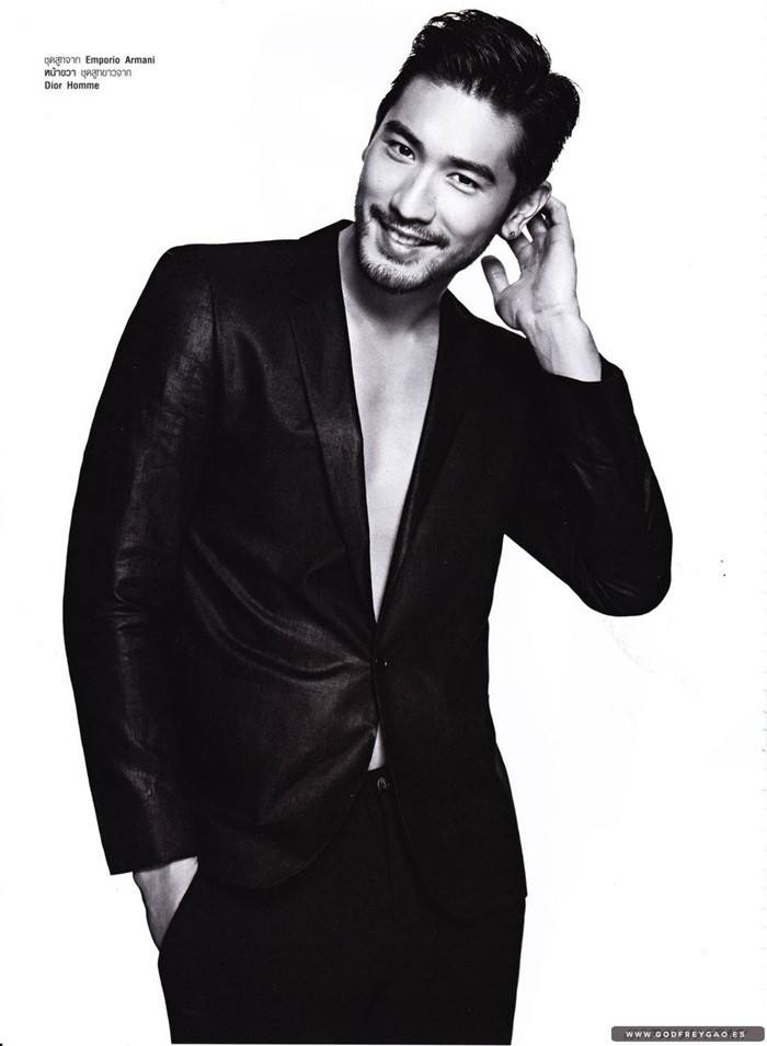 Godfrey Gao @ Harper's Bazaar Men Thailand S/S 2015