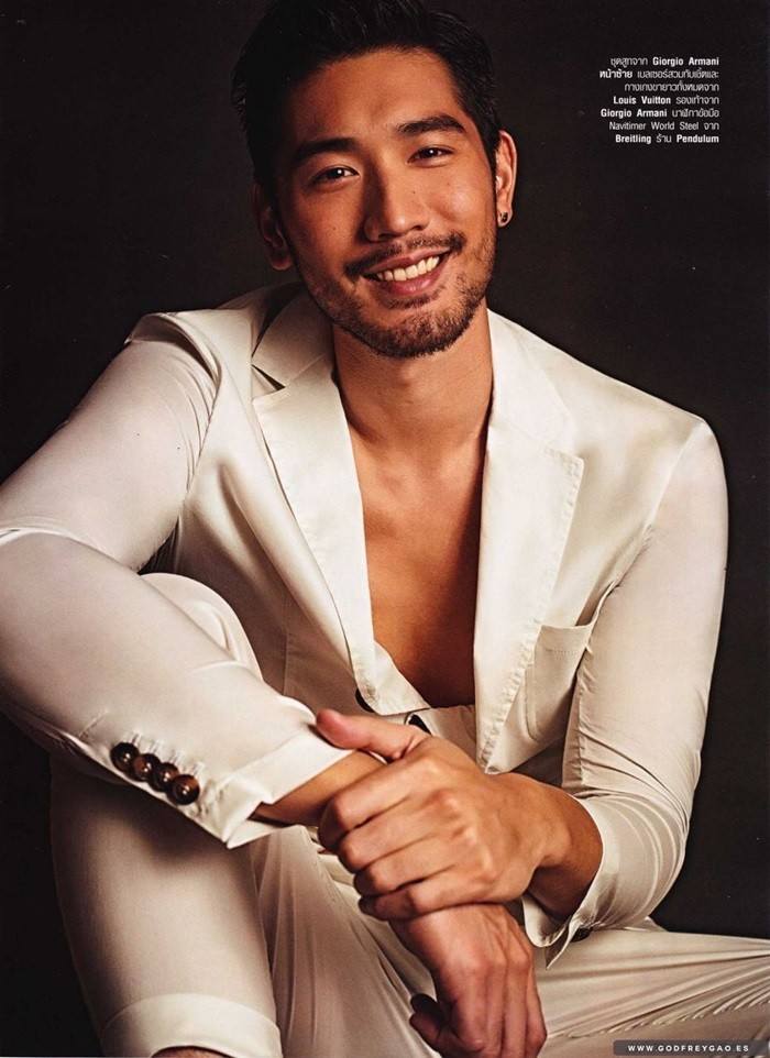 Godfrey Gao @ Harper's Bazaar Men Thailand S/S 2015