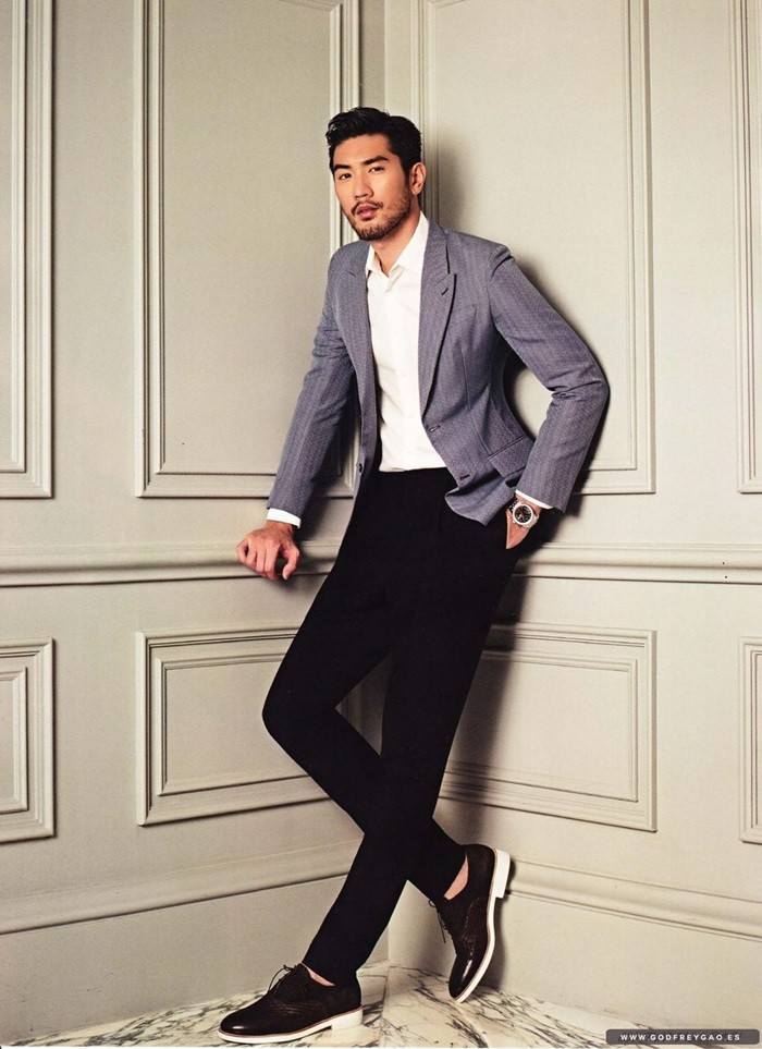 Godfrey Gao @ Harper's Bazaar Men Thailand S/S 2015