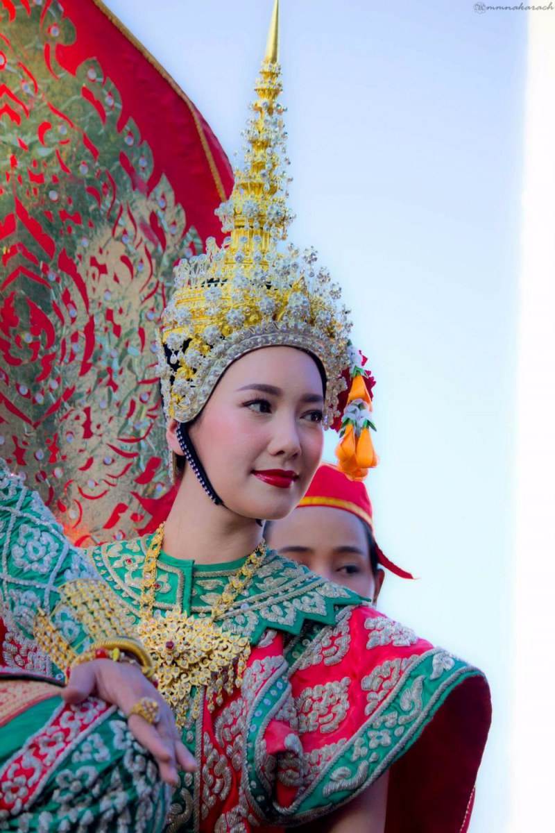 นุ่น วรนุช #นางสีดา #นางชฎา
