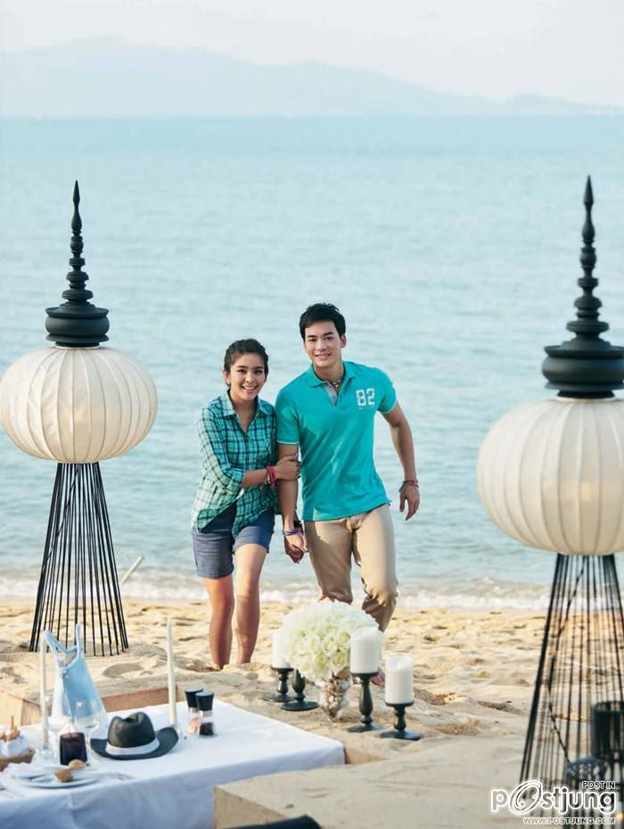 บี้ สุกฤษฎิ์ & หนูนา หนึ่งธิดา @ HONEYMOON+TRAVEL vol.13 no.155 April 2015