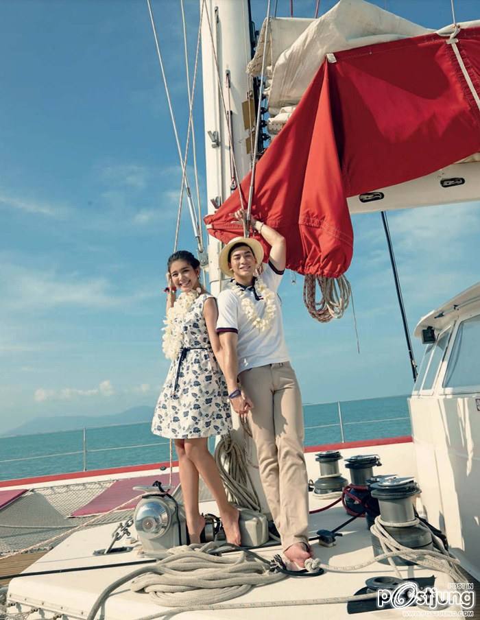 บี้ สุกฤษฎิ์ & หนูนา หนึ่งธิดา @ HONEYMOON+TRAVEL vol.13 no.155 April 2015