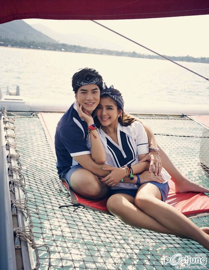 บี้ สุกฤษฎิ์ & หนูนา หนึ่งธิดา @ HONEYMOON+TRAVEL vol.13 no.155 April 2015