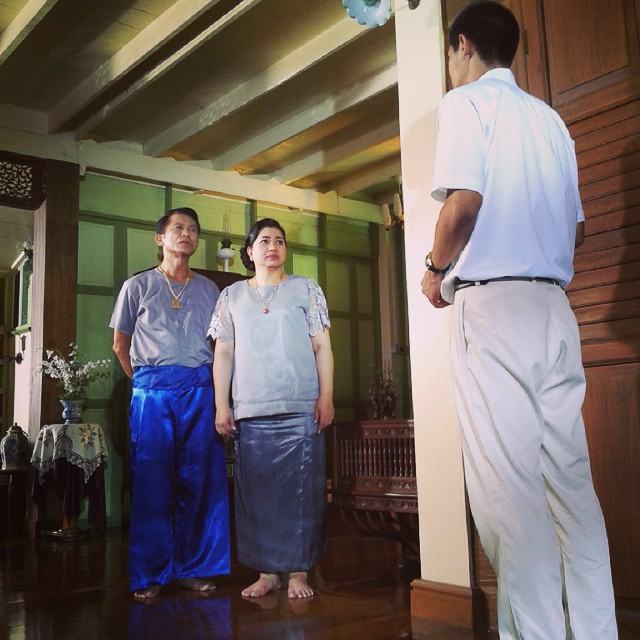 อัพเดทเบื้องหลังฉากเด็ดละครฟอร์มยักษ์ "เจ้านาง"