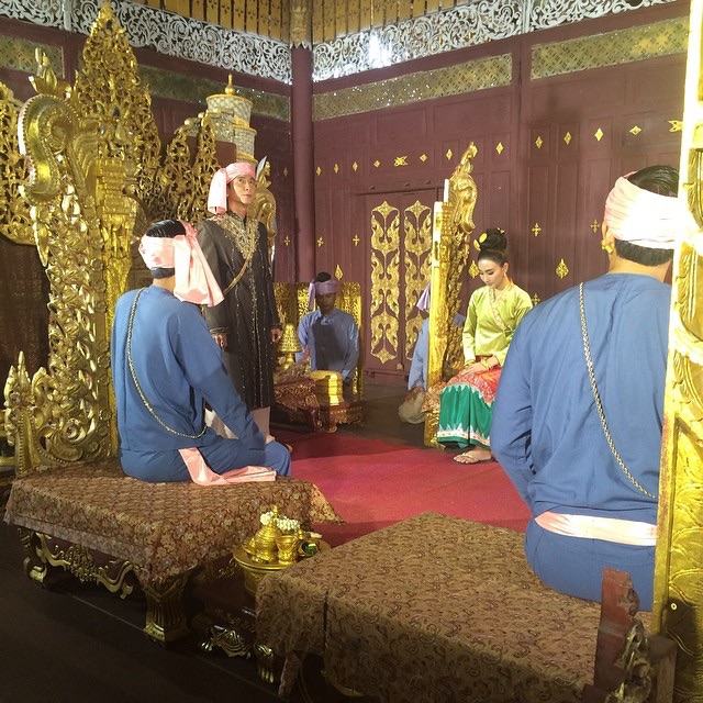 อัพเดทเบื้องหลังฉากเด็ดละครฟอร์มยักษ์ "เจ้านาง"