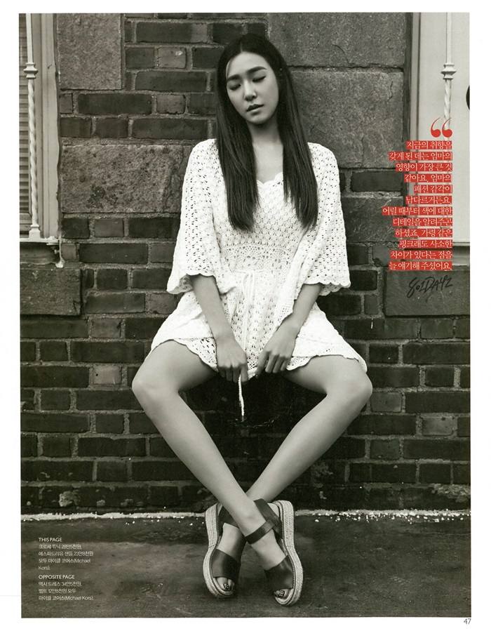 Tiffany @ Grazia Korea May 2015