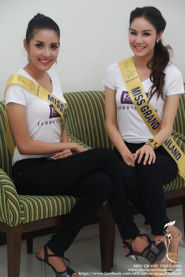 ผู้เข้าประกวด Miss Grand Thailand 2015 เข้าเยี่ยมชม โรงพยาบาล Kamol Cosmetic Hospital