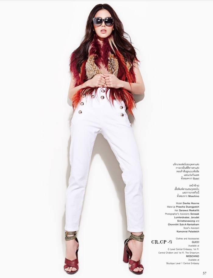 ใหม่-ดาวิกาโฮร์เน่ @ GRAZIA vol.6 no.67 April 2015