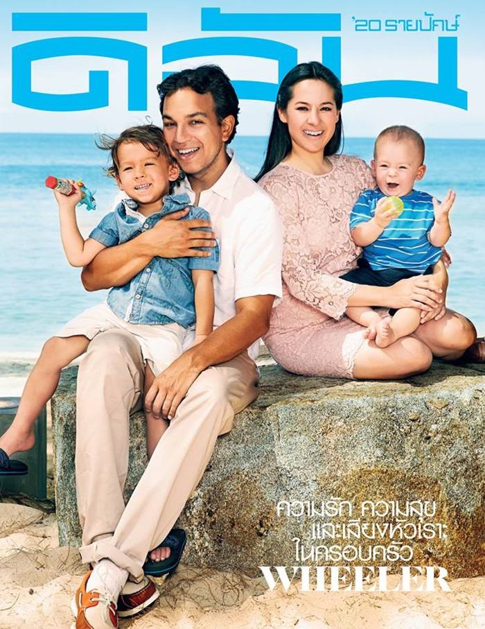คุณพลอยไพลิน เจนเซ่น วีลเลอร์ และครอบครัว @ ดิฉัน vol.38 no.917 May 2015