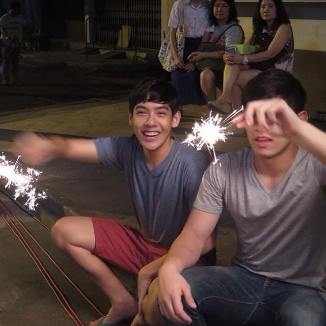 ธนา กับ ยงยุทธ ในละครสุดแค้นแสนรัก