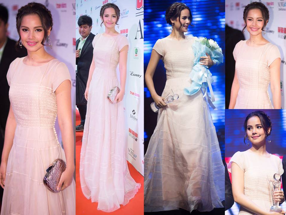 รวมแฟชั่นดาราไทย บนพรมแดงงานประกาศรางวัล คมชัดลึก อวอร์ด ครั้งที่12